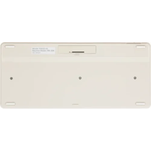 Клавиатура + мышь A4Tech Fstyler FG2200 Air2 клав:бежевый мышь:бежевый USB беспроводная slim